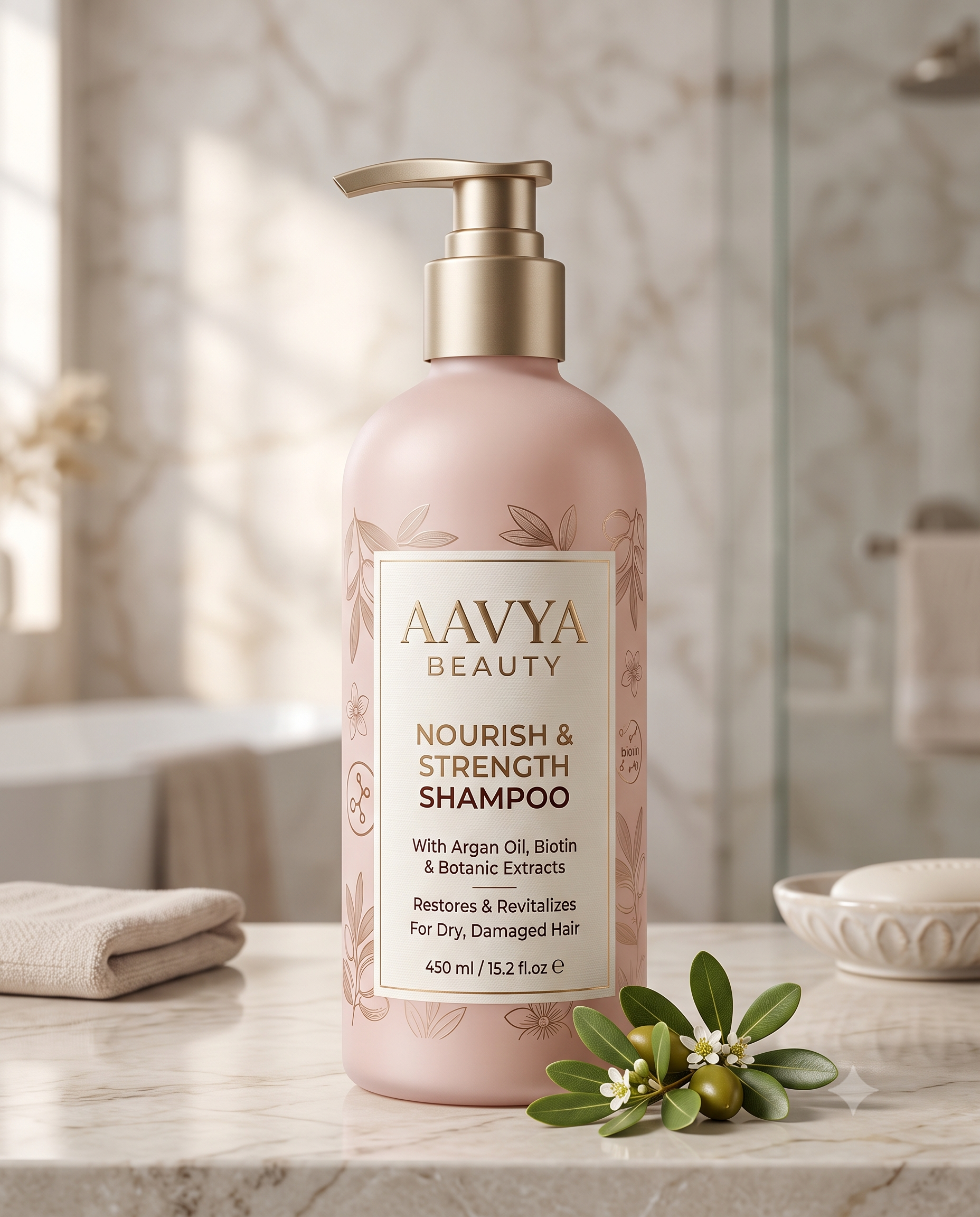 AAVYA BEAUTY Nourish & Strength Shampoo